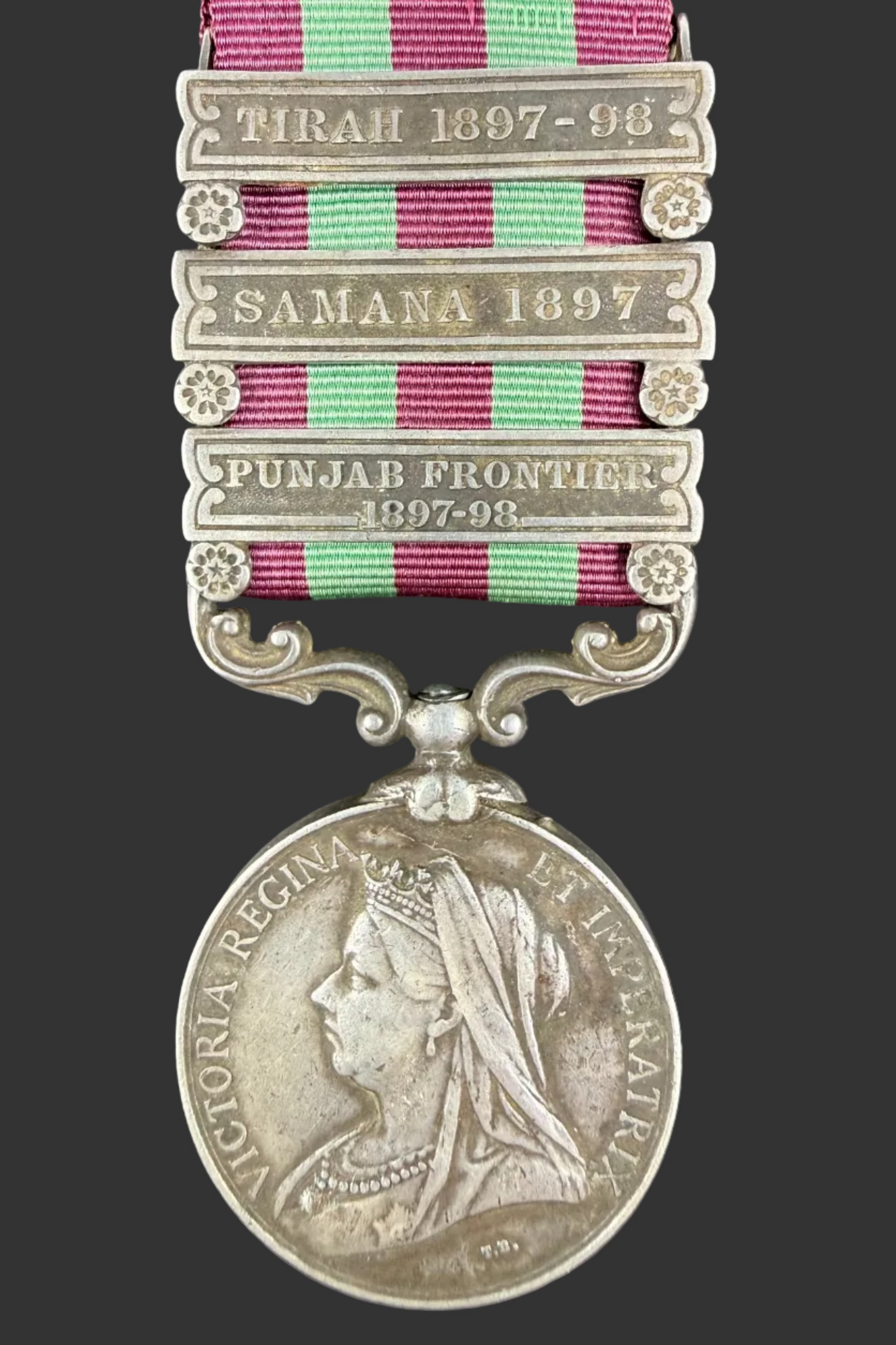 British - Pre-WWI -  India Medal 1895 - 19th Bengal Lancers (Fane's Horse)