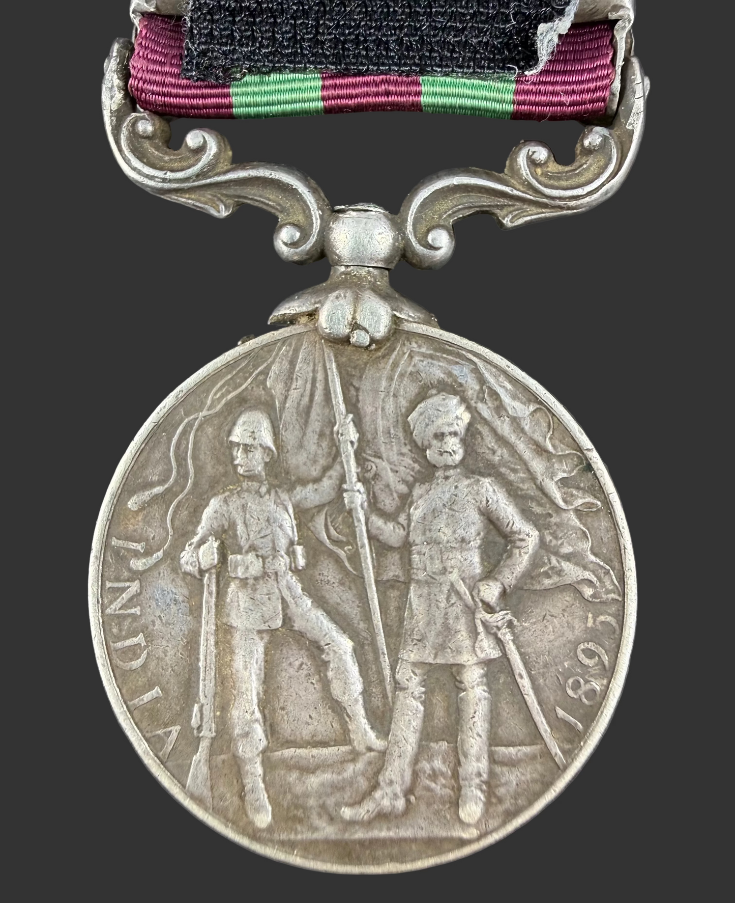 British - Pre-WWI -  India Medal 1895 - 19th Bengal Lancers (Fane's Horse)