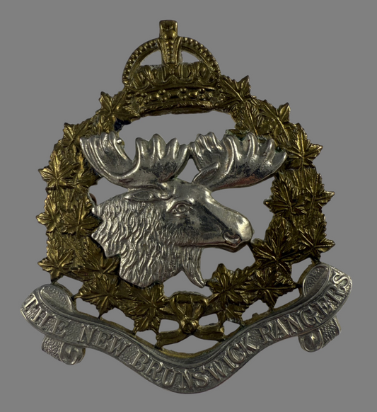 Canadian Post-WWI - New Brunswick Rangers Cap Badge