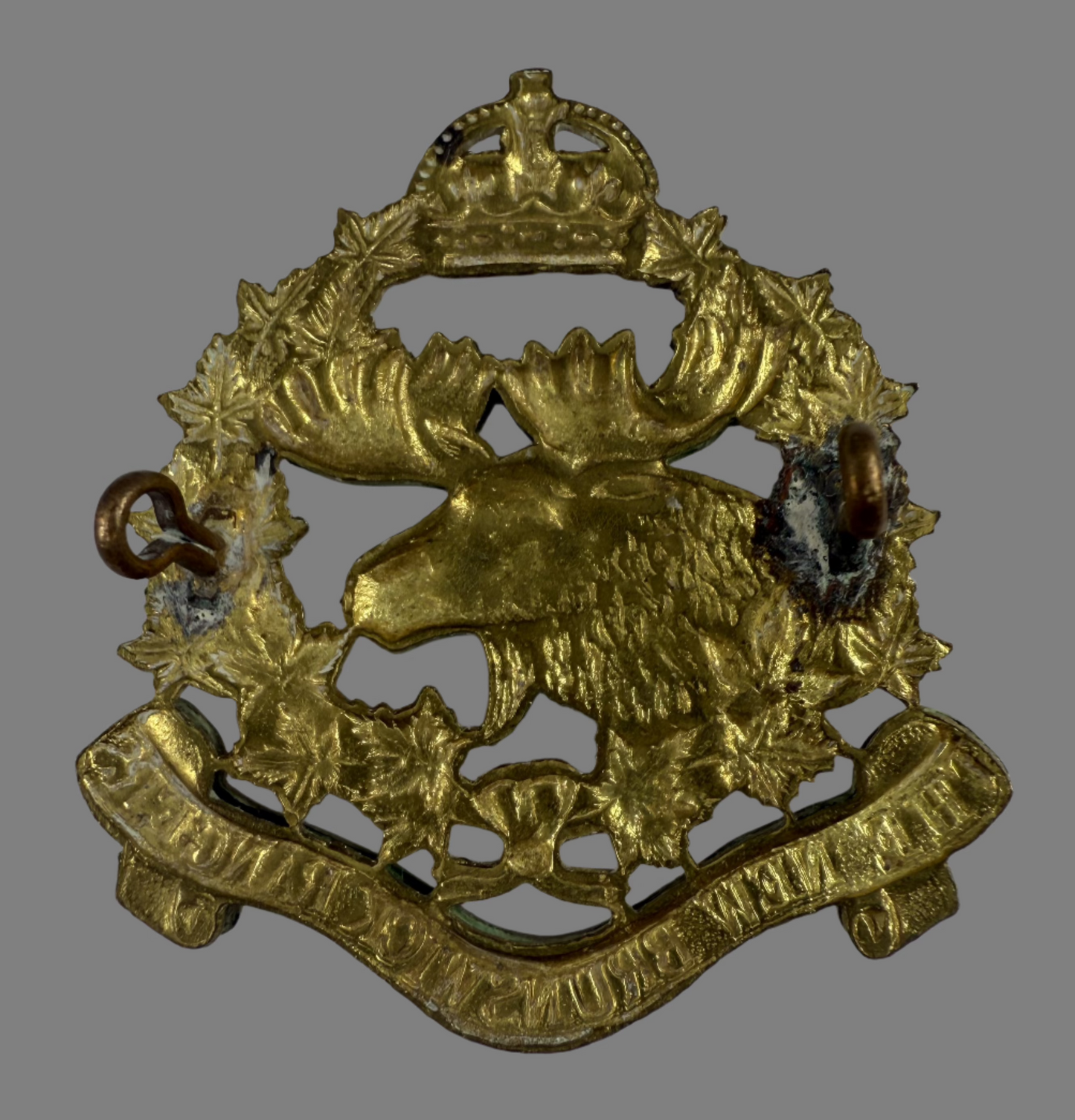Canadian Post-WWI - New Brunswick Rangers Cap Badge