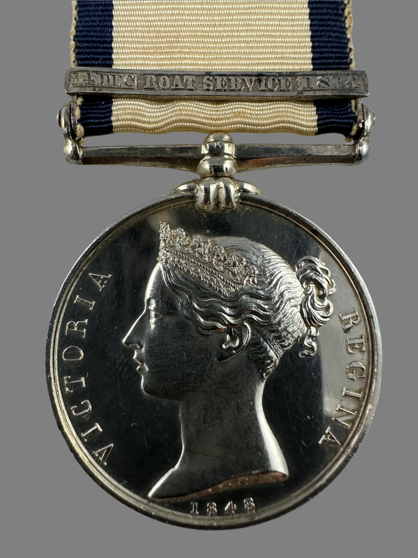 Naval General Service Medal (1847) - Boat Service 14 December 1814