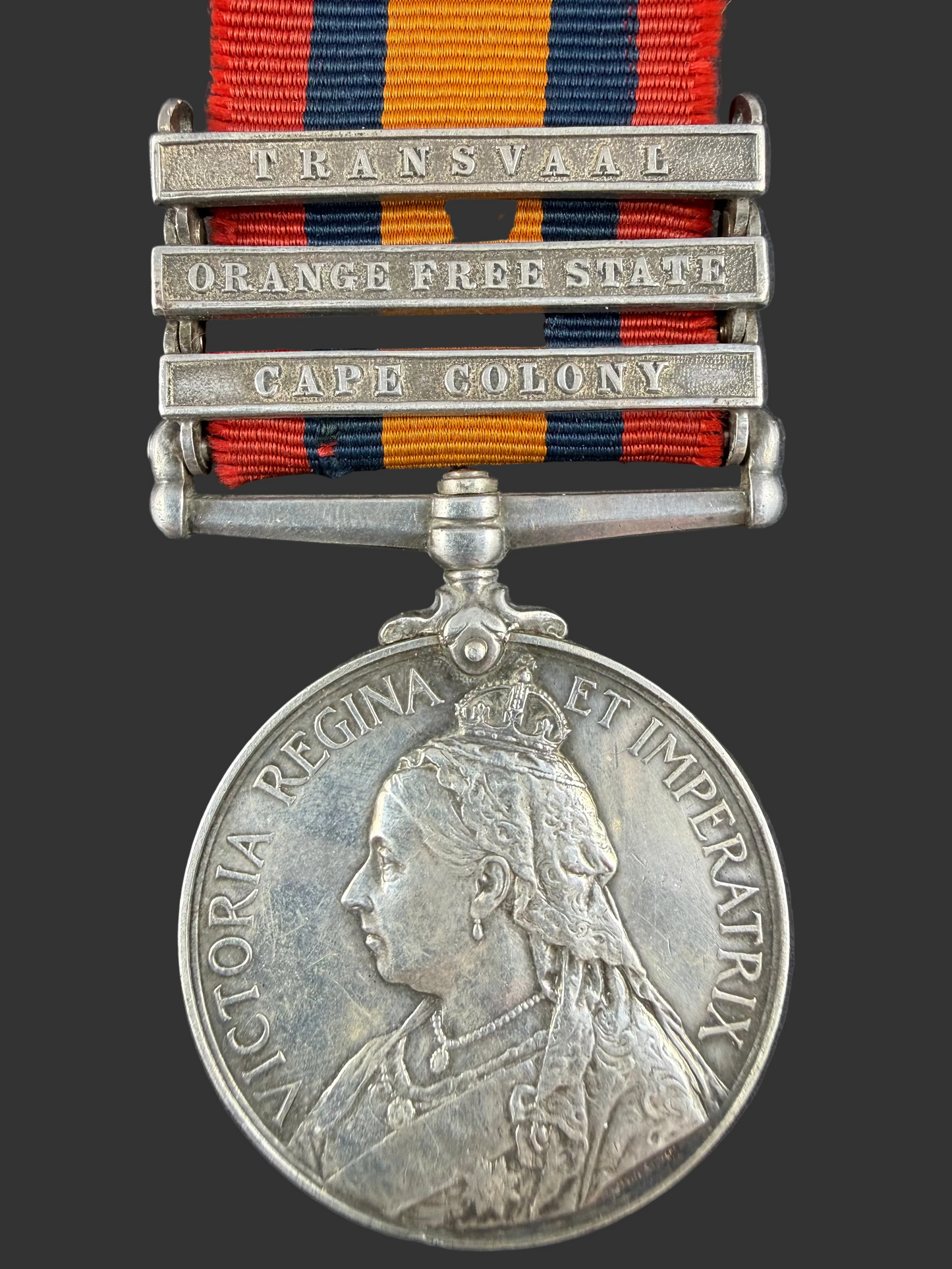British - Pre-WWI - Queen's South Africa Medal - 6th (Inniskilling) Dragoons - McLean - Zululand 1888