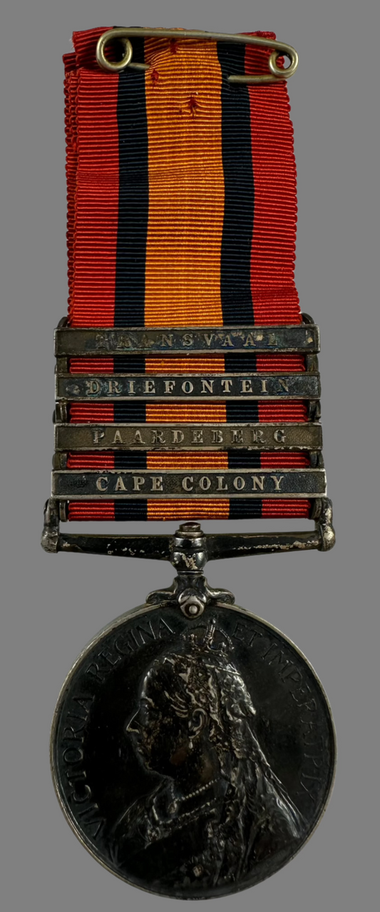 Queen's South Africa Medal to Royal Canadian Regiment - Touchette