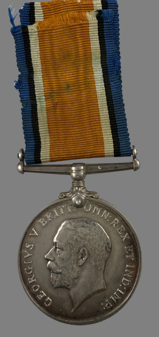 WWI British War Medal - 26th Canadian Infantry - Harris