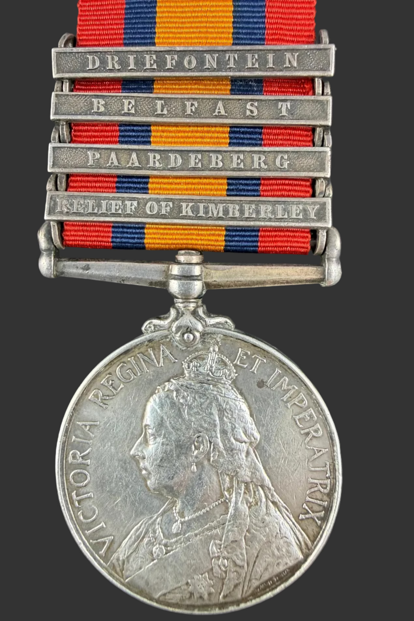 British - Pre-WWI - Queen's South Africa Medal - Yorkshire Regiment - Prince - KIA - MiD
