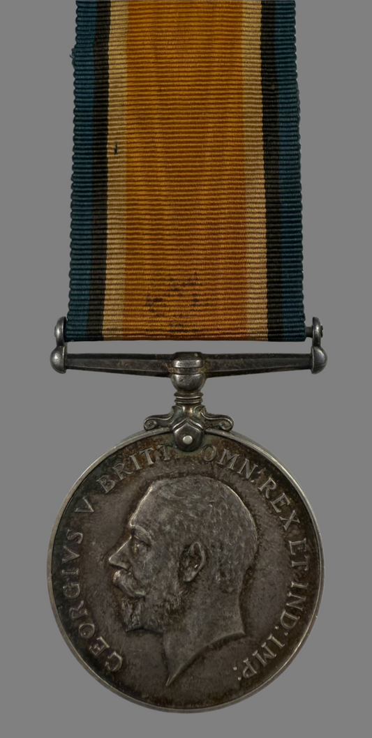 WWI British War Medal - 58th Canadian Infantry Battalion - Shrubsole