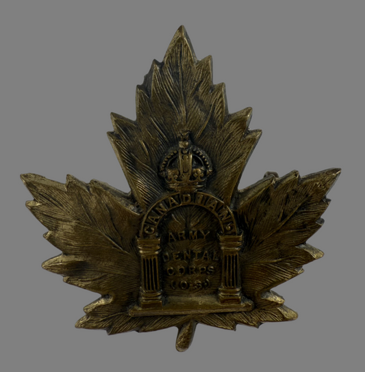 WWI - Canadian Army Dental Corps Cap Badge