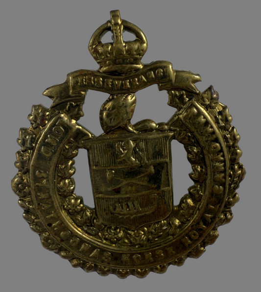 WWI/WWII - Lord Strathconas Horse (Royal Canadians) Collar Badge