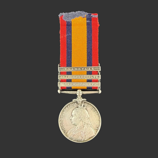 British - Pre-WWI - Queen's South Africa Medal - Royal Fusiliers - Yarnold