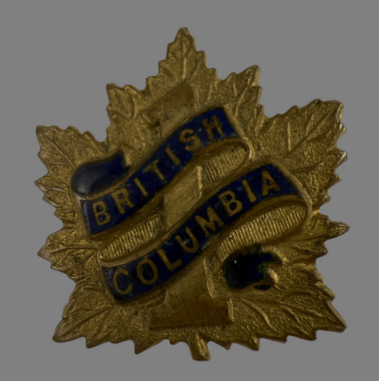 WWI - 7th Canadian Battalion (British Columbia) Sweetheart Badge