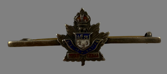 WWI - 27th Canadian Infantry Battalion (City of Winnipeg Regiment) Sweetheart / Tie Pin