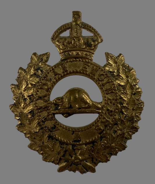 Canadian WWI - Corps of Canadian Engineers Cap Badge