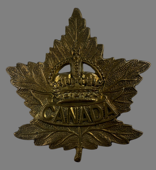 Canadian WWI - Canada General Service Cap Badge