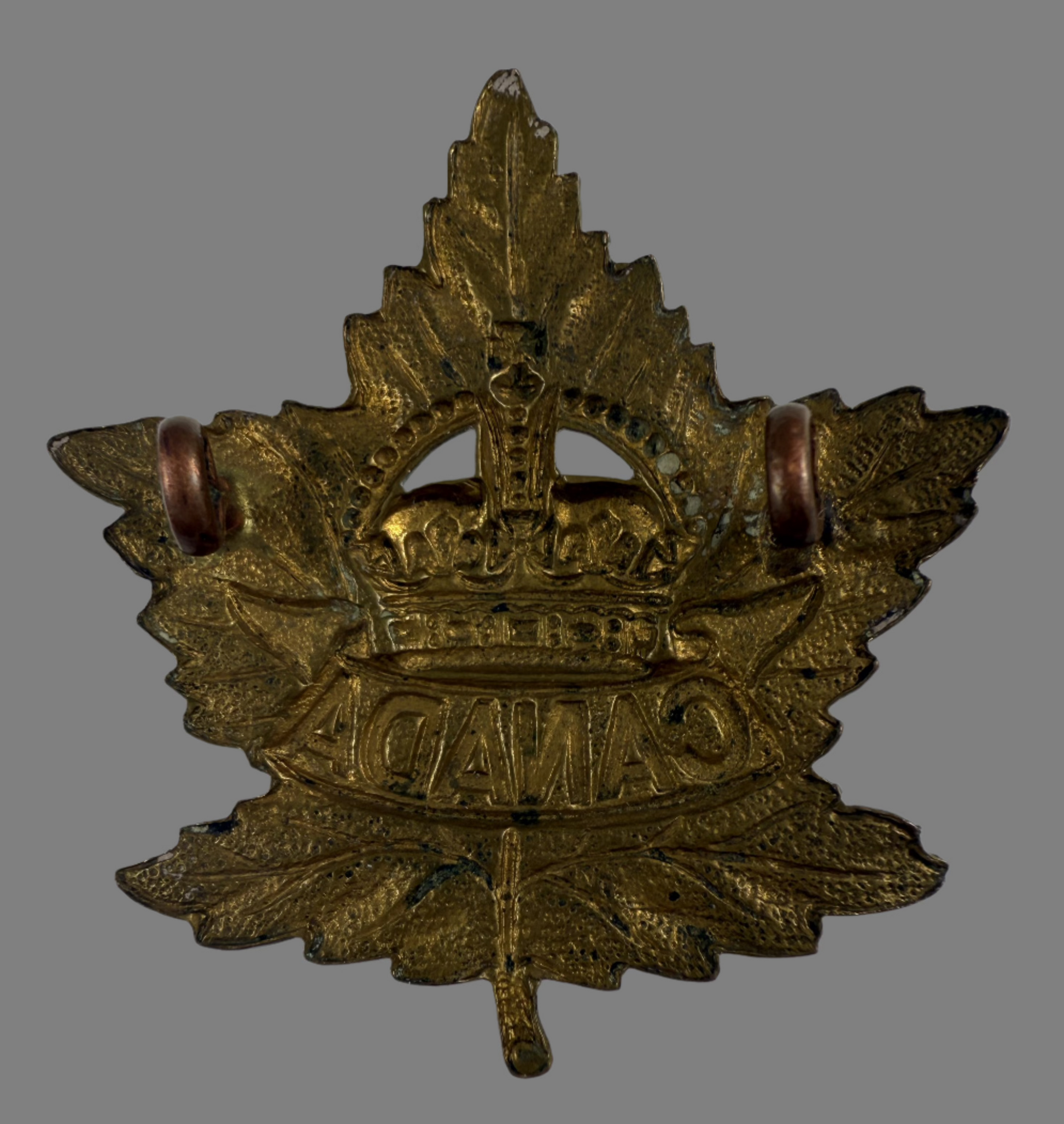 Falanex Cap Canadian WWI - Canada General Service Cap Badge – Phalanx Militaria