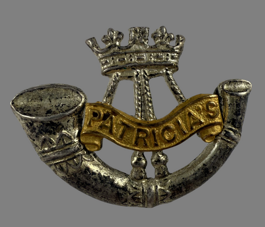 Canadian WWII - PPCLI Officer's Collar Badge