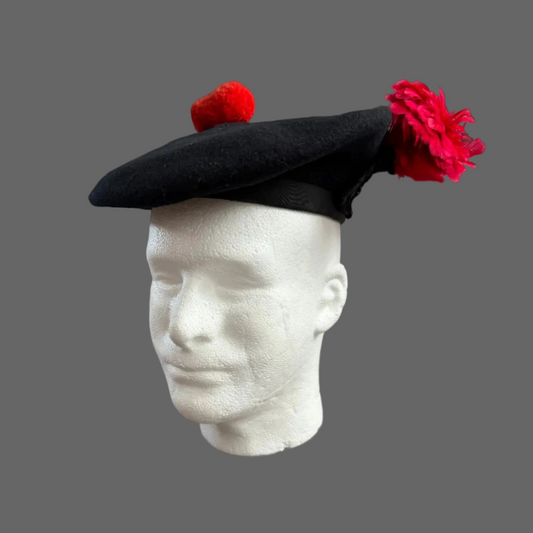 Canadian / British - Post-WWII - Tam O' Shanter / Balmoral Bonnet - The Black Watch (Royal Highland Regiment) of Canada