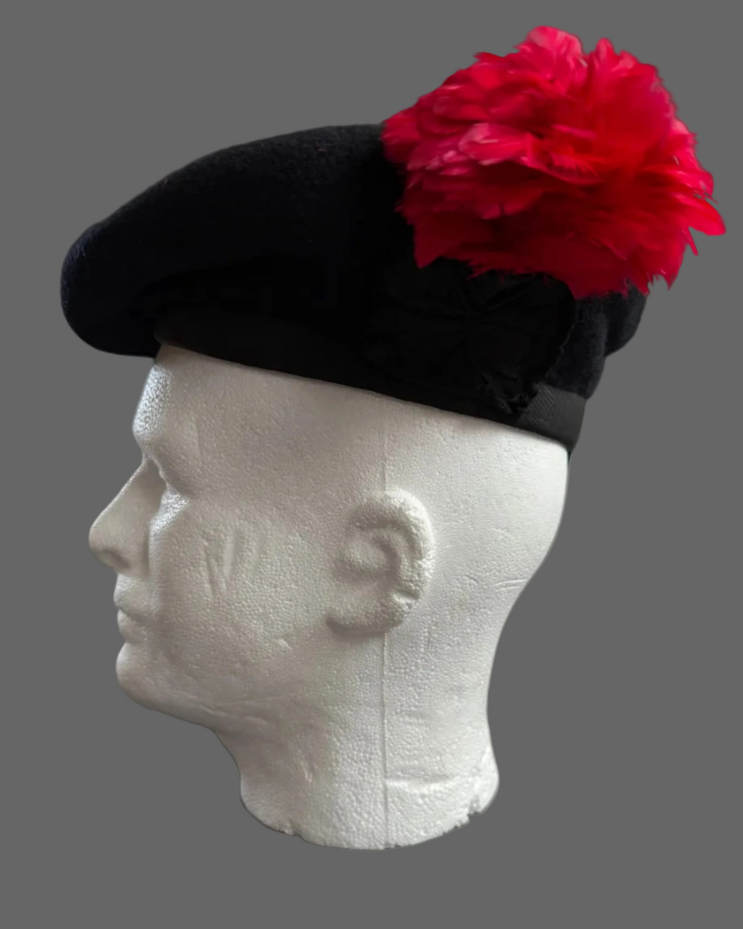 Canadian / British - Post-WWII - Tam O' Shanter / Balmoral Bonnet - The Black Watch (Royal Highland Regiment) of Canada
