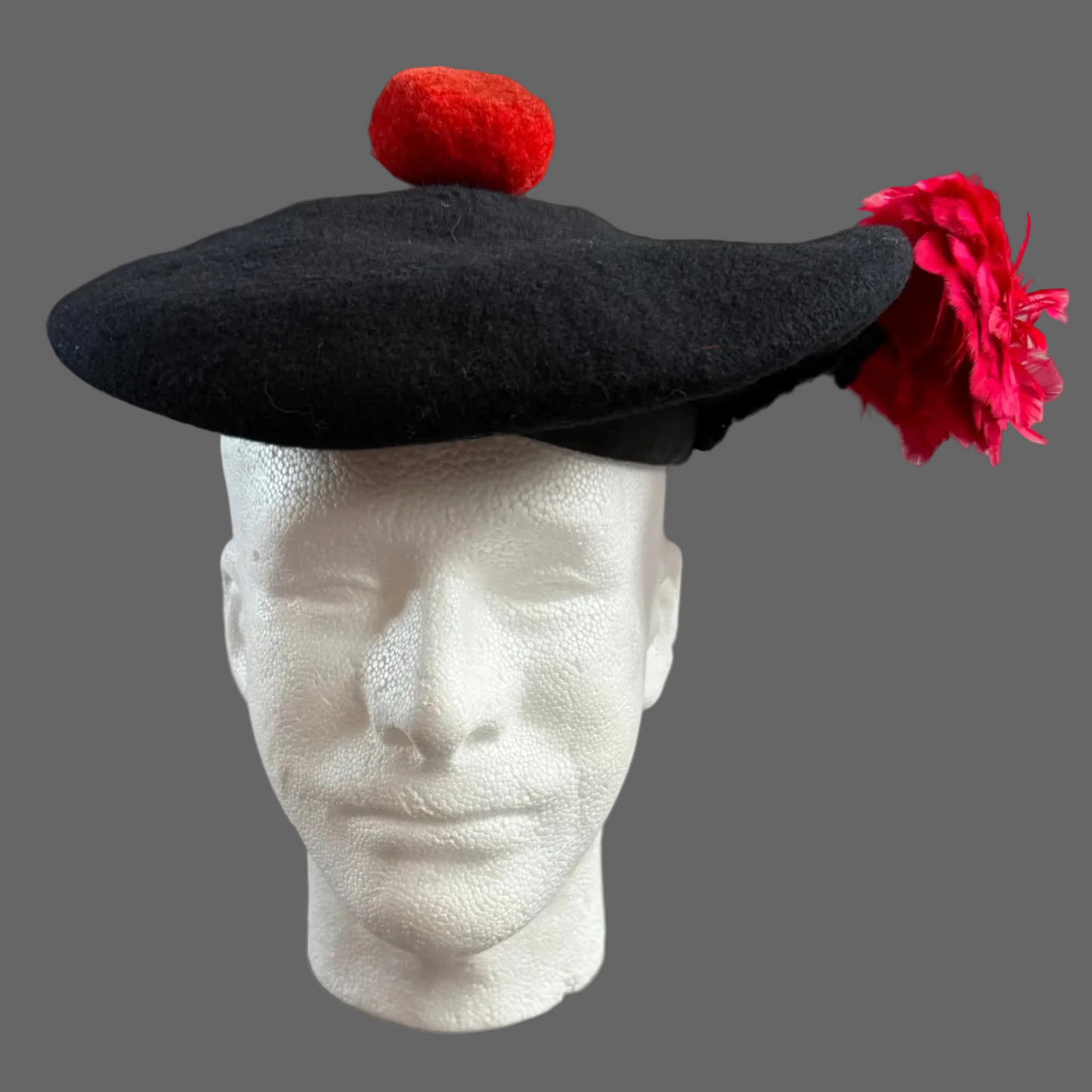 Canadian / British - Post-WWII - Tam O' Shanter / Balmoral Bonnet - The Black Watch (Royal Highland Regiment) of Canada