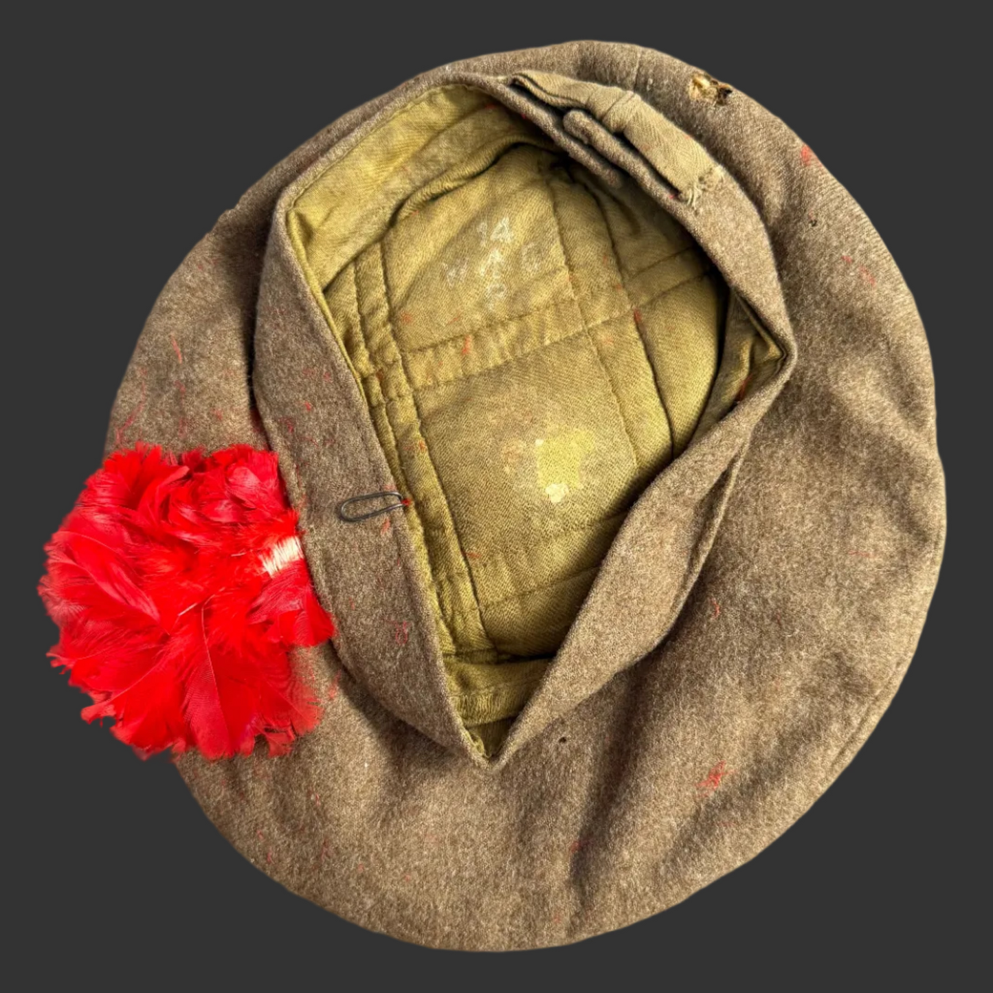 Canadian - WWI - Balmoral Bonnet - 13th / 42nd Battalion Canadian Expeditionary Force (Royal Highlanders of Canada)