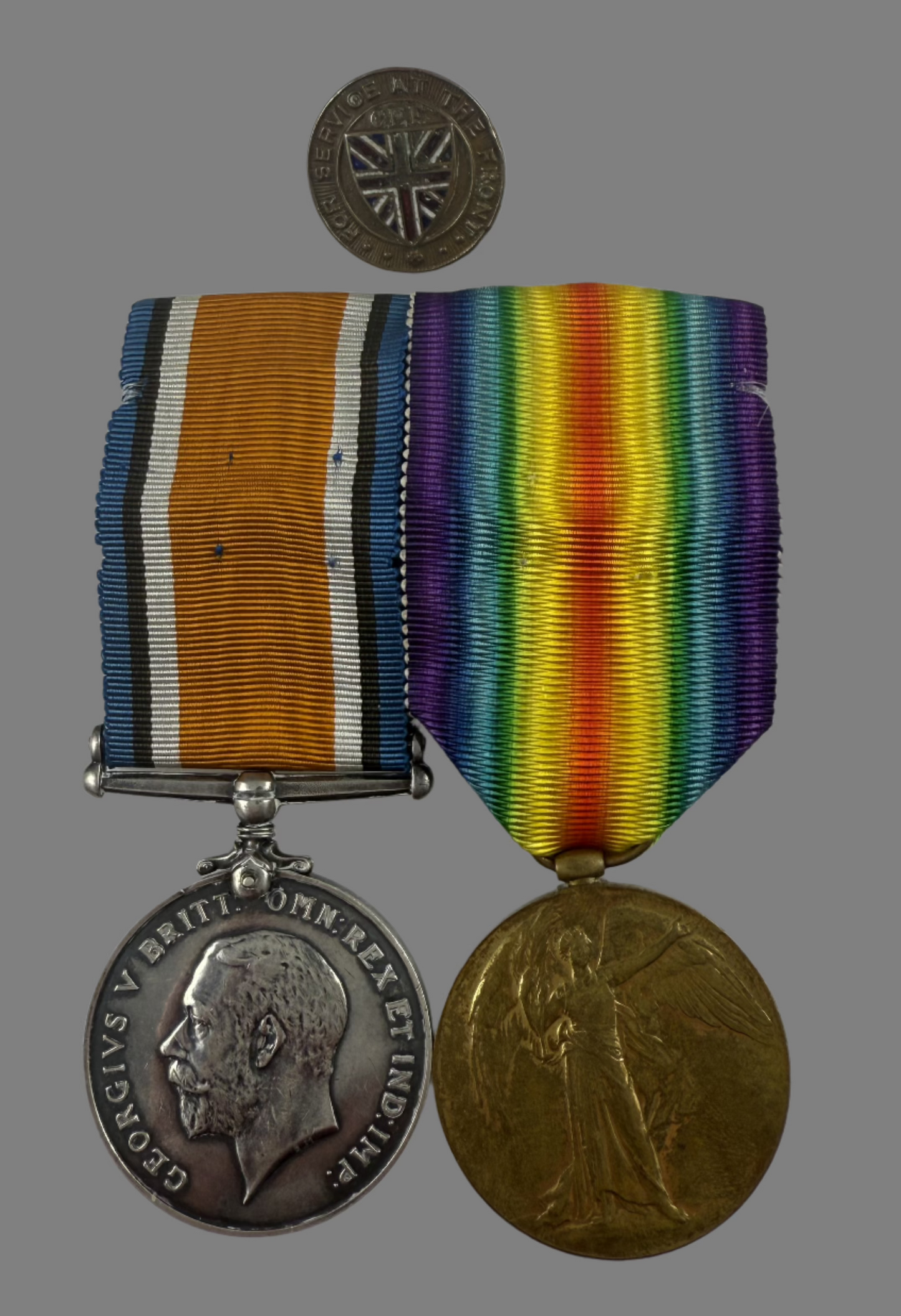 WWI Pair to 38th Canadian Infantry Battalion - Heasler