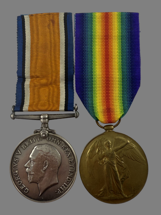 WWI Pair to Lord Strathcona's Horse (Royal Canadians) - Bardot