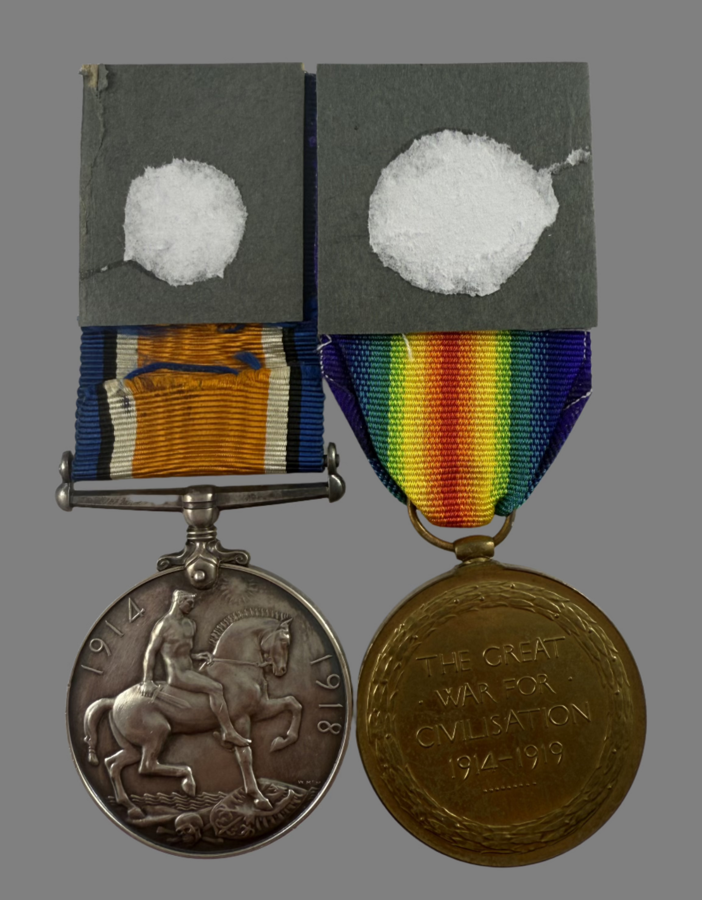 WWI Pair to Lord Strathcona's Horse (Royal Canadians) - Bardot