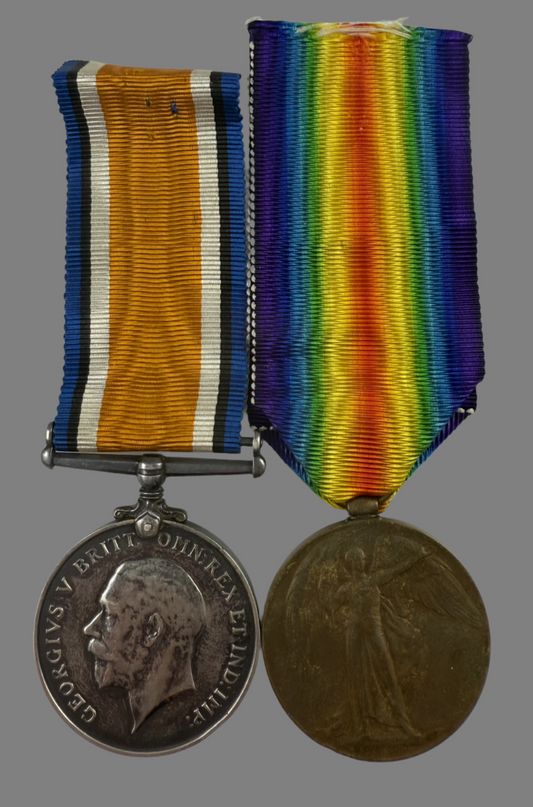 WWI Pair to 19th Canadian Infantry Battalion - Wylde - Vimy Ridge Casualty