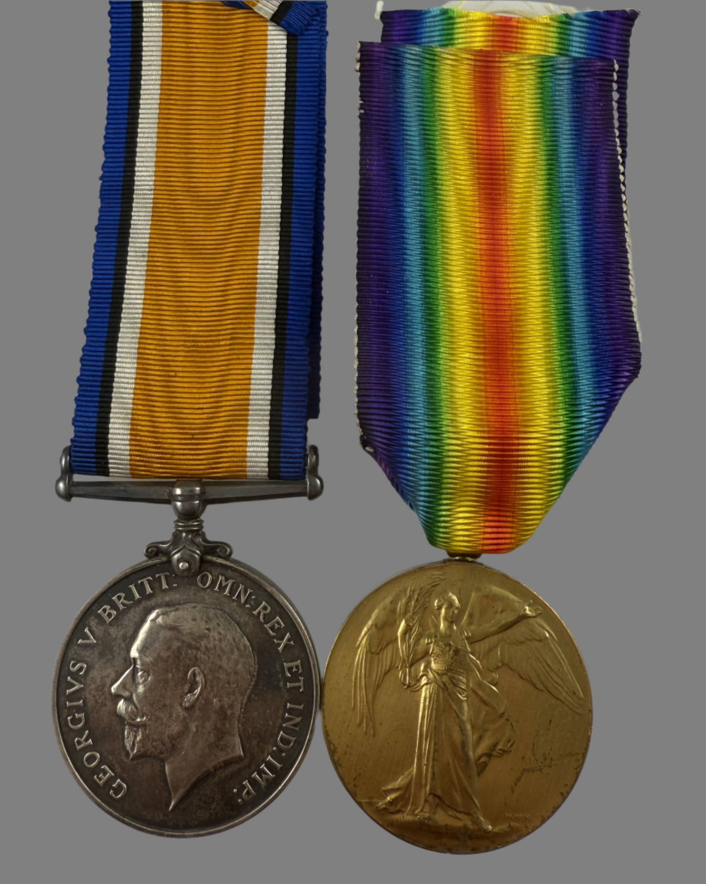 WWI Pair to 49th Canadian Infantry Battalion - Brock - American Citizen