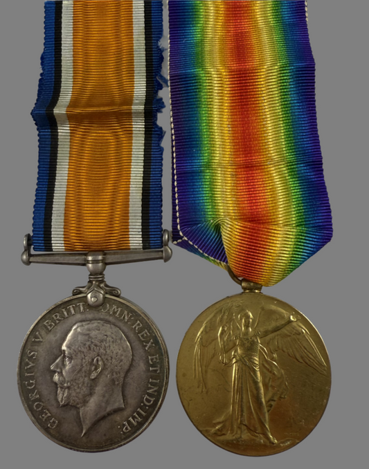 WWI Pair to Honourable Artillery Company - Infantry - Cross