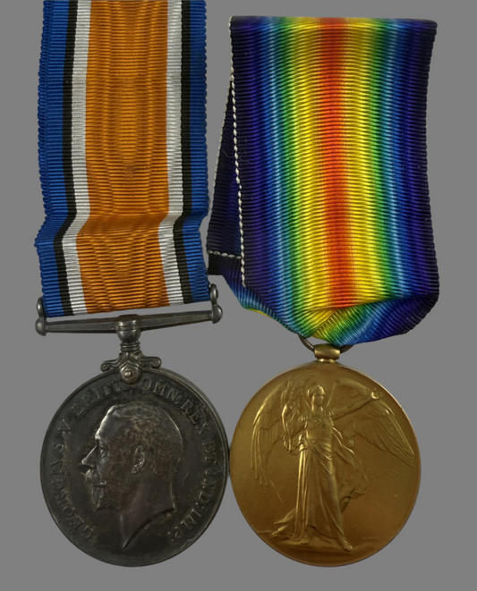 WWI Pair to Canadian Pioneer Battalion - Lahye