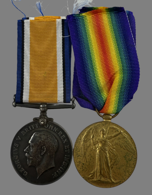 WWI Pair to Canadian Machine Gun Brigade - Graves