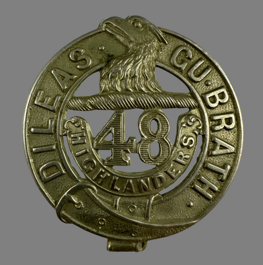 Pre-WW1/WWI - 15th Canadian Infantry Battalion (48th Highlanders of Canada) Glengarry Badge