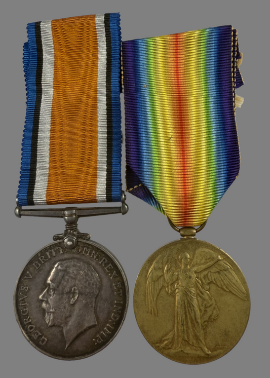 WWI Pair to 46th Canadian Infantry Battalion - Blakeney