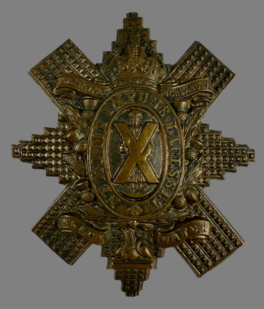 WWI - 42nd/73rd Canadian Infantry Battalion (Royal Highlanders) Cap Badge