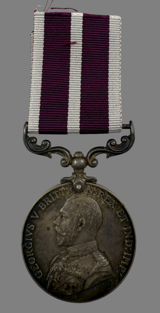 WWI Meritorious Service Medal - Canadian Engineers - Connors - American Born