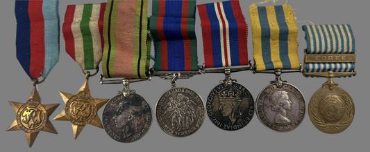 WWII / Korea Medal Group - PPCLI / R22eR - Chabot