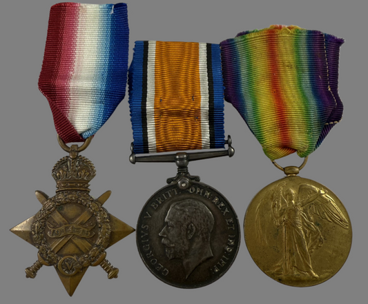 WWI 1914-15 Trio to 4th Canadian Infantry Battalion - Blanchette