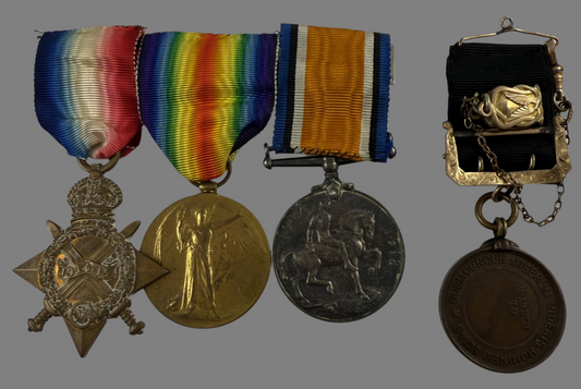 WWI 1914-15 Trio to Canadian Engineers - Collie