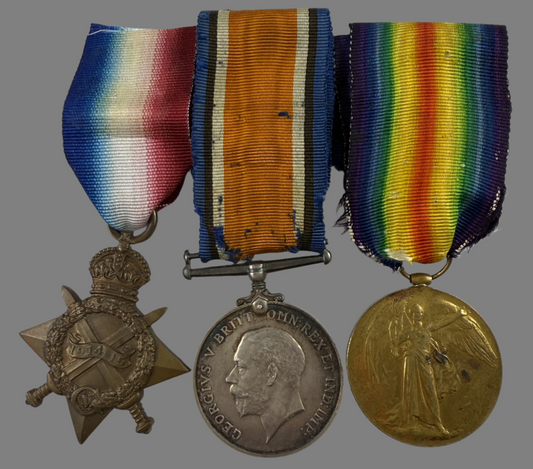 WWI 1914-15 Trio to 15th Canadian Infantry Battalion - Knight