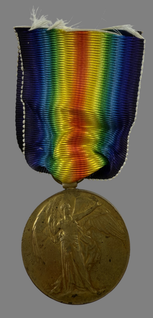 WWI Victory Medal - Royal Canadian Dragoons - White