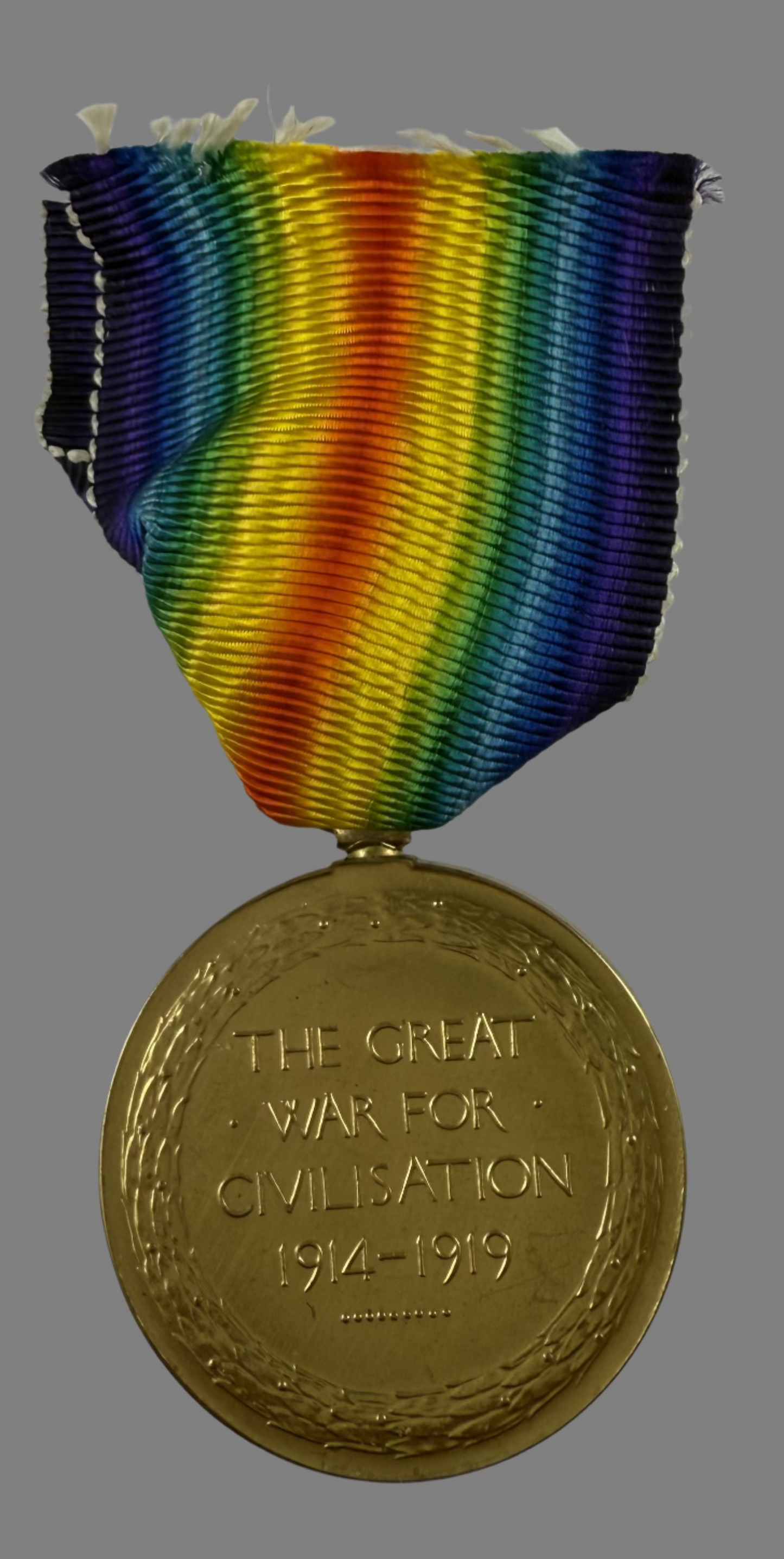 WWI Victory Medal - Royal Canadian Regiment - Kinsel - KIA - American Citizen