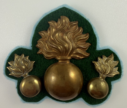 Canadian Pre-WWI - 11th Regiment (Irish Fusiliers of Canada) Cap and Collar Badges