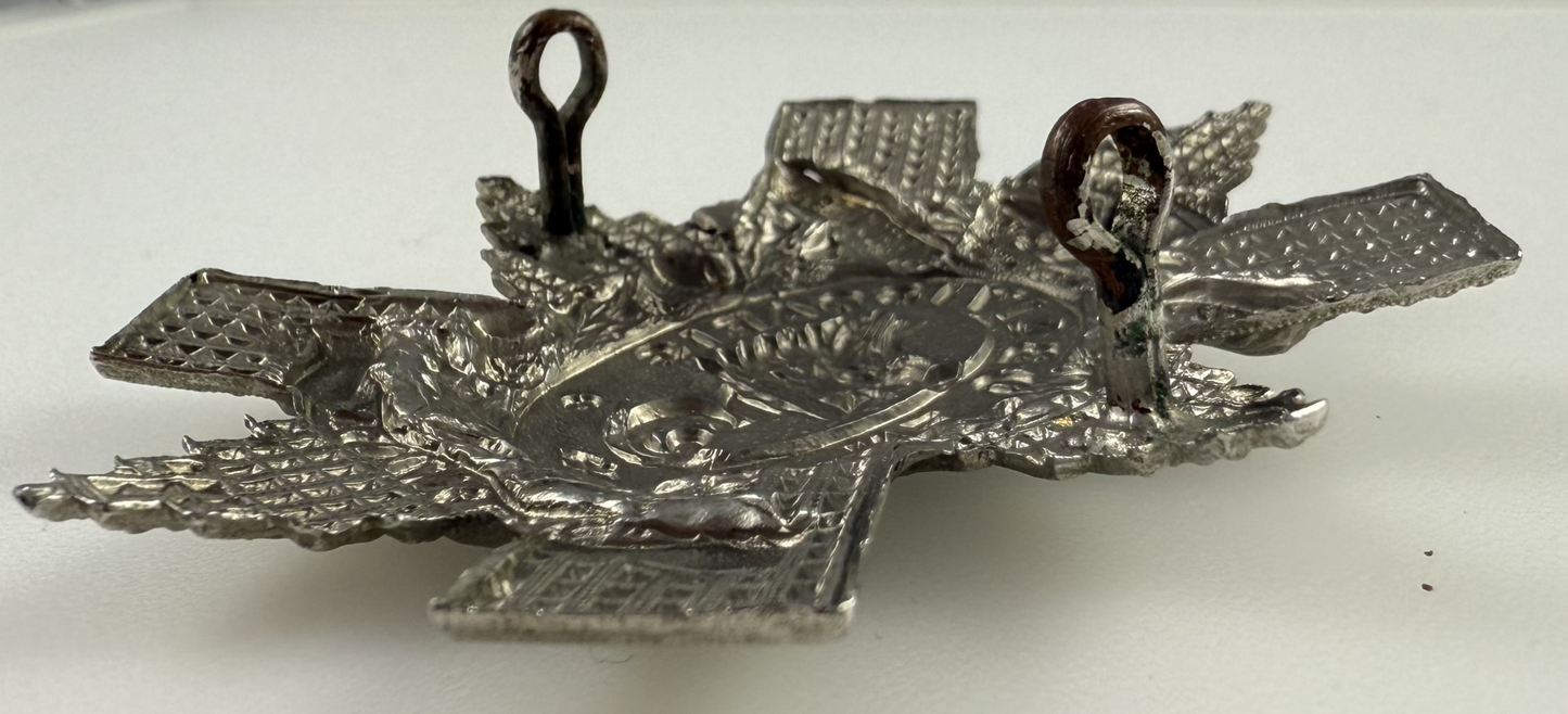 Canadian Militia Victorian - 5th Regiment Royal Highlanders of Canada Bonnet Badge