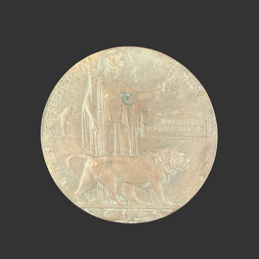 British – WWI – Memorial Plaque – London Regiment – William Thomas Kemble – First Day of Loos Casualty