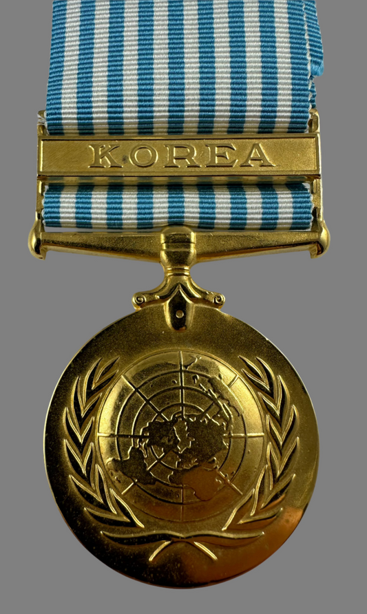 United Nations Korea Medal - Canadian Recipient - Leddy