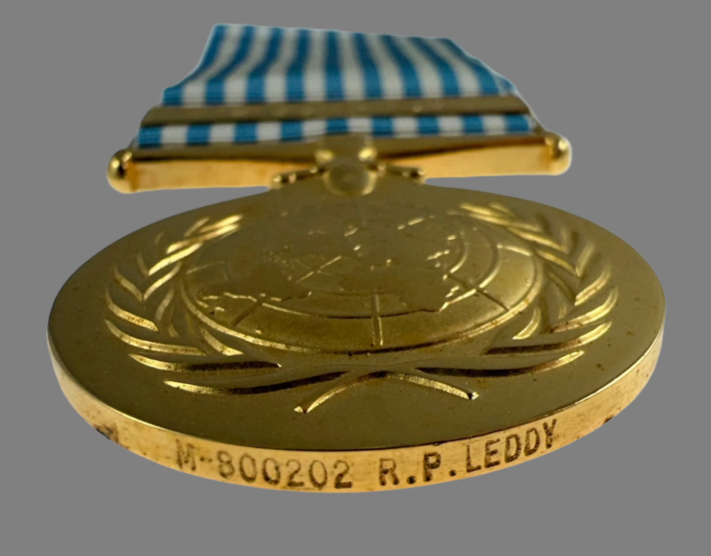 United Nations Korea Medal - Canadian Recipient - Leddy