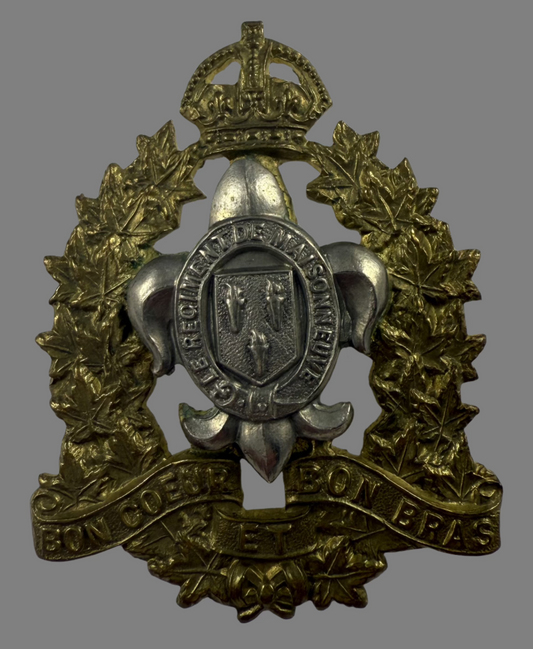 Canadian Post-WWI - Regiment de Maisonneuve Cap Badge