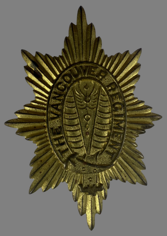 Canadian WWII - Vancouver Regiment Cap Badge