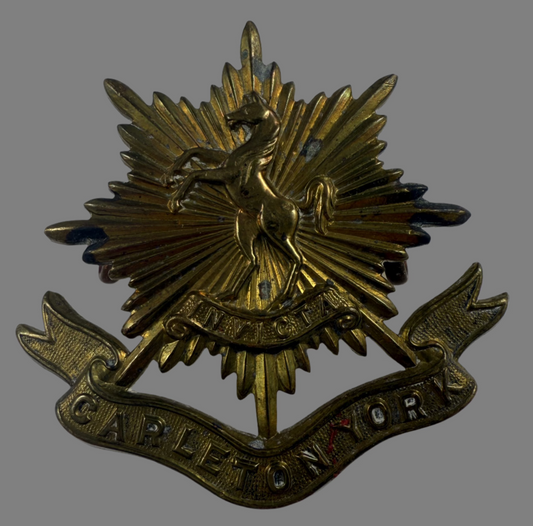 Canadian WWII - Carlton & York Regiment Cap Badge