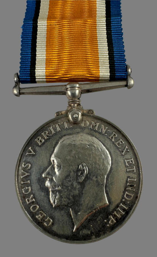 WWI British War Medal - Bayne - Royal Flying Corps/RAF  (Canadian Pilot)
